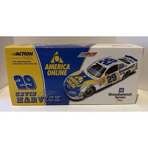 Kevin Harvick #29 Goodwrench / AOL  ROOKIE 2001 Monte Carlo‎ 1/24 Scale Diecast
